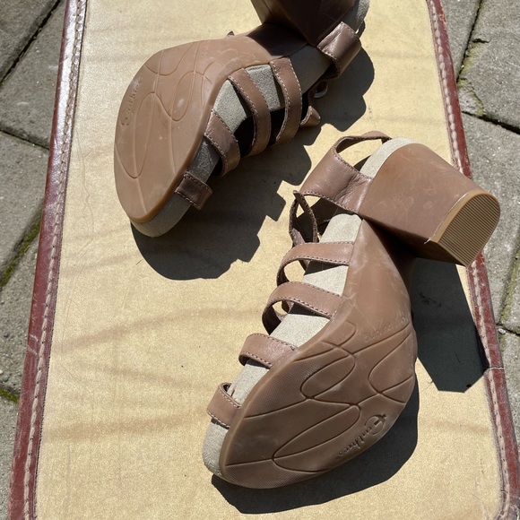 Cathies Taupe Buckle Slingbacks - Picture 3 of 4